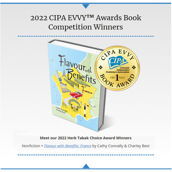 Flavour with Benefits: France is a Gold and Silver Medal winner for the CIPA EVVY 2022 Book Award