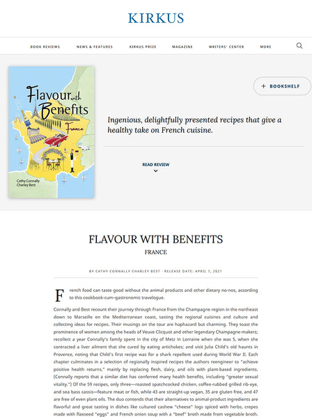 Kirkus Review of Flavour with Benefits: France