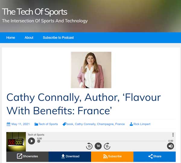 The Tech of Sports - Podcast for Flavour with Benefits: France