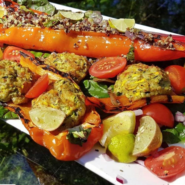 Vegetarian Gluten Free Zucchini Carrot Tots