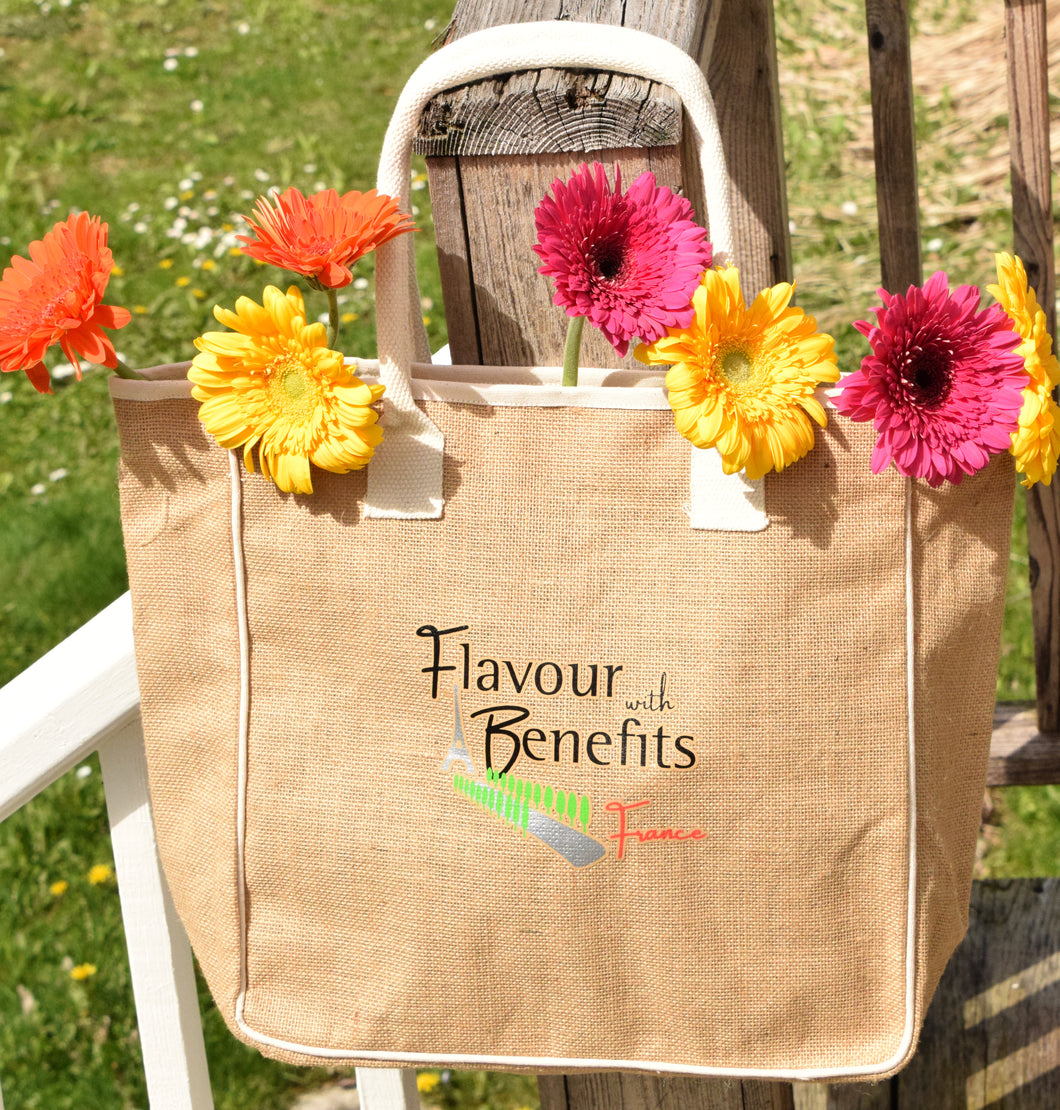 Purist Jute Bag - Flavour with Benefits: France